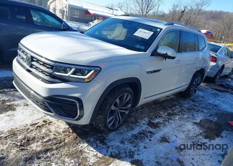 2022 Volkswagen Atlas 3.6L V6 Sel Premium R-Line from USA, damaged, VIN 1V2FR2CA9NC562208